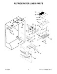 Diagram for 04 - Refrigerator Liner Parts