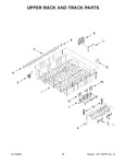 Diagram for 09 - Upper Rack And Track Parts