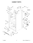 Diagram for 02 - Cabinet Parts