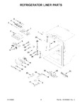 Diagram for 03 - Refrigerator Liner Parts