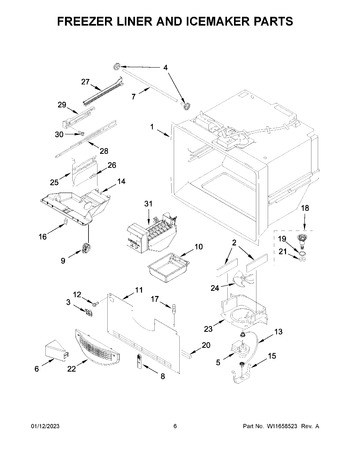 Diagram for WRFF5333PW00