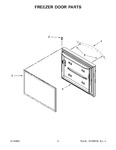 Diagram for 05 - Freezer Door Parts