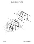 Diagram for 04 - Oven Door Parts