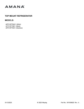 Diagram for ART318FFDB11