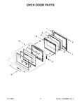 Diagram for 04 - Oven Door Parts