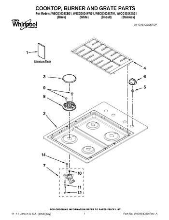 Diagram for W5CG3024XB01