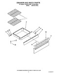 Diagram for 05 - Drawer And Rack Parts