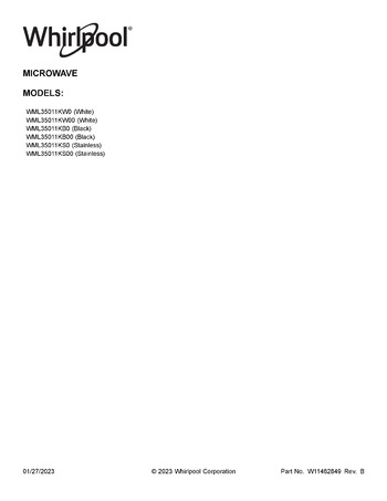 Diagram for WML35011KS0