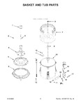 Diagram for 04 - Basket And Tub Parts