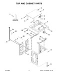 Diagram for 02 - Top And Cabinet Parts