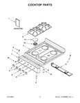 Diagram for 02 - Cooktop Parts