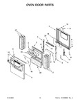 Diagram for 07 - Oven Door Parts