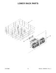 Diagram for 08 - Lower Rack Parts