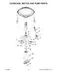 Diagram for 05 - Gearcase, Motor And Pump Parts