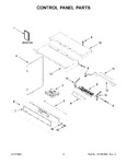 Diagram for 02 - Control Panel Parts