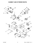 Diagram for 06 - Cabinet And Stirrer Parts