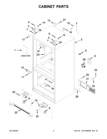 Diagram for WRF535SWHZ05