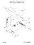 Diagram for 02 - Control Panel Parts