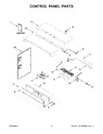 Diagram for 02 - Control Panel Parts