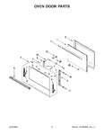 Diagram for 04 - Oven Door Parts