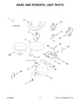 Diagram for 03 - Base And Pedestal Unit Parts