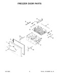 Diagram for 06 - Freezer Door Parts