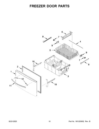 Diagram for WRX735SDBM02