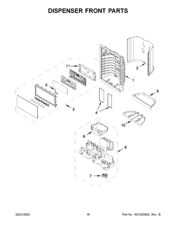 Diagram for WRX735SDBM02