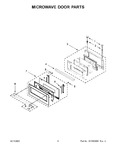 Diagram for 04 - Microwave Door Parts