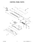 Diagram for 02 - Control Panel Parts