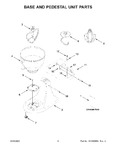 Diagram for 05 - Base And Pedestal Unit Parts