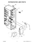 Diagram for 03 - Refrigerator Liner Parts