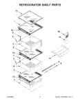 Diagram for 04 - Refrigerator Shelf Parts