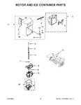 Diagram for 06 - Motor And Ice Container Parts