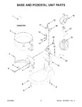 Diagram for 04 - Base And Pedestal Unit Parts