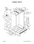 Diagram for 02 - Cabinet Parts