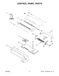 Diagram for 02 - Control Panel Parts