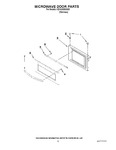 Diagram for 08 - Microwave Door Parts