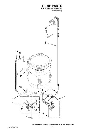 Diagram for WTW7990XG0