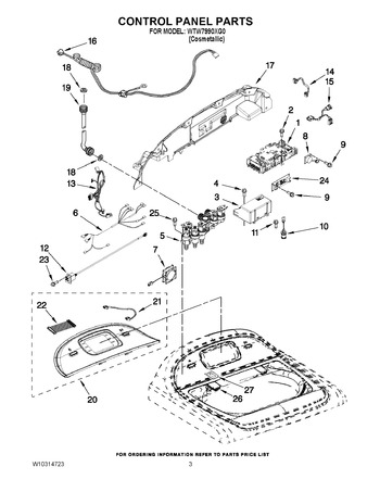 Diagram for WTW7990XG0