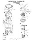 Diagram for 03 - Motor, Basket And Tub Parts