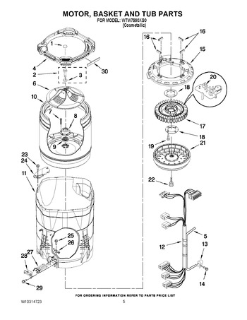 Diagram for WTW7990XG0