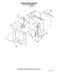 Diagram for 03 - Oven Door Parts