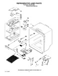 Diagram for 03 - Refrigerator Liner Parts