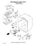 Diagram for 03 - Refrigerator Liner Parts