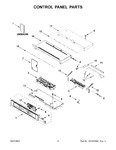 Diagram for 02 - Control Panel Parts