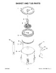 Diagram for 04 - Basket And Tub Parts