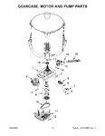 Diagram for 05 - Gearcase, Motor And Pump Parts