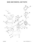 Diagram for 04 - Base And Pedestal Unit Parts