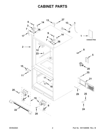 Diagram for WRF535SWHV05